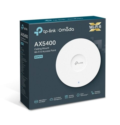 Punkt dostępowy EAP670 Access Point AX5400 TP-LINK