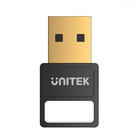 Adapter Bluetooth 5.3 BLE, USB-A, EDR, 30m, CZARNY ;B105B Unitek
