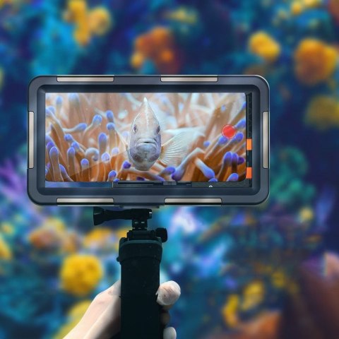 Etui wodoodporne wodoszczelne do nurkowania na smartfony 4.7-6.7'' IPX8 do 15 m - czarny Tech-Protect