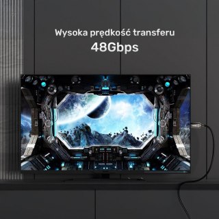 Kabel optyczny HDMI 2.1 AOC 8K 120Hz 5m; C11085GY03-5M Unitek