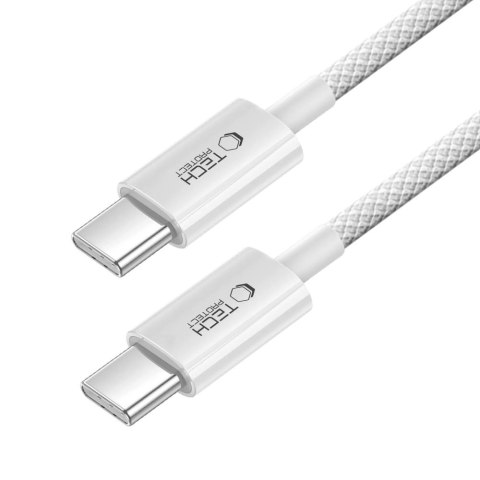 Kabel przewód USB-C PD 60W 3A 100 cm - szary Tech-Protect