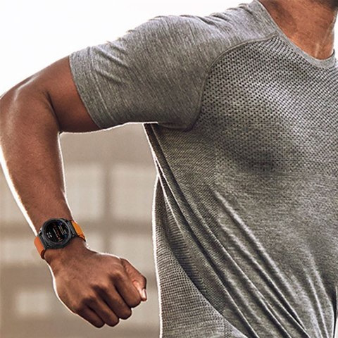 Pasek do zegarka Garmin Fenix 5 / 6 / 6 Pro / 7 Nylon Pro - ciemnozielony Tech-Protect