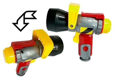 Zestaw Strażacki Kask Gaśnica Toporek Maska Łom Akcesoria Czerwony LEAN Toys