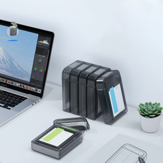 Etui ochronne PPH-35 pudełko na dysk 3.5'' - półprzezroczyste. szare ORICO