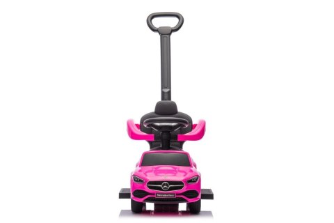 Jeździk z Pchaczem Mercedes 3w1 Różowy LEAN Toys