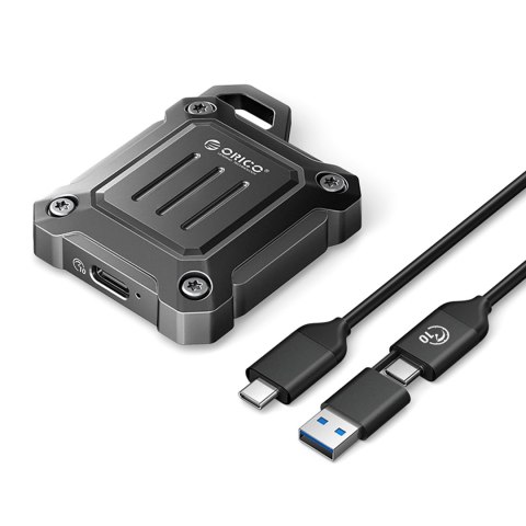 Kieszeń dyskowa wzmocniona taktyczna XAM2 M.2 2230 USB-C - czarna ORICO