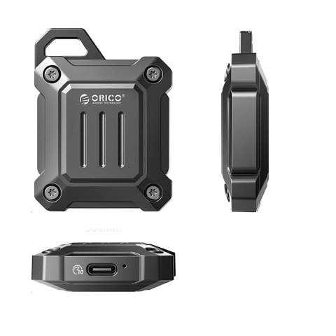 Kieszeń dyskowa wzmocniona taktyczna XAM2 M.2 2230 USB-C - czarna ORICO