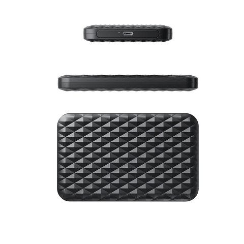 Kieszeń obudowa na dysk 2520C3-V1 2.5'' HDD / SSD USB-C 5Gb/s - czarna ORICO