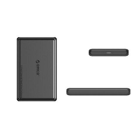 Kieszeń obudowa na dysk DDL25-C3 2.5'' HDD / SSD USB-C 5Gb/s - czarna ORICO