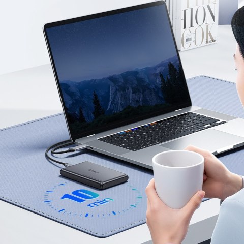 Kieszeń obudowa na dysk DDL25-C3 2.5'' HDD / SSD USB-C 5Gb/s - czarna ORICO