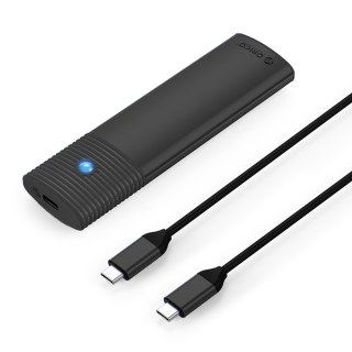 Kieszeń obudowa na dysk PWM2-G2 M.2 NVME USB-C 10Gb/s - czarna ORICO
