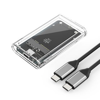 Kieszeń obudowa na dysk TC10-MS MSATA USB-C 5Gb/s - przezroczysta ORICO