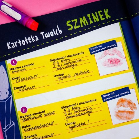 Laboratorium naukowe Im a Genius - Manufaktura szminek Lisciani