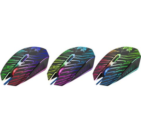 Mysz gamingowa przewodowa DARK AGENT GM-590L 12800 dpi 6P Defender
