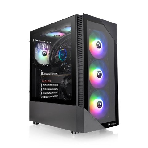 Obudowa - View 200 ARGB*3 Tempered Glass - Czarna Thermaltake