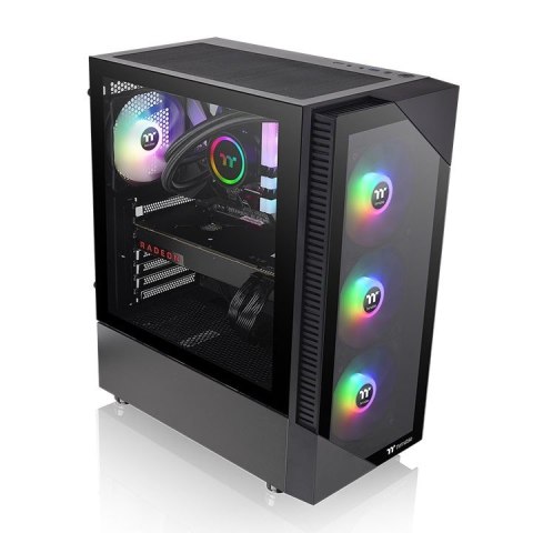 Obudowa - View 200 ARGB*3 Tempered Glass - Czarna Thermaltake