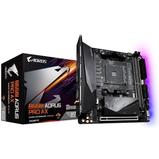Płyta główna B550I AORUS PRO AX AM4 2DDR4 HDMI/DP mITX Gigabyte