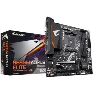 Płyta główna B550M AORUS ELITE AM4 4DDR4 2HDMI/DVI-D mATX Gigabyte