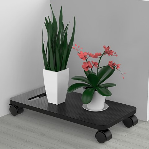 Podstawka CPB1 półka na komputer z kółkami - czarna ORICO