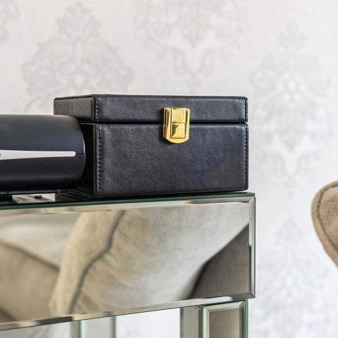 Pudełko blokujące fale radiowe Faraday Box na klucze telefon kartę czarny HURTEL