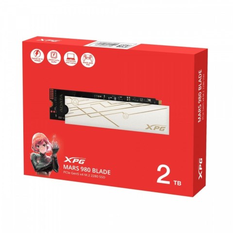 Dysk SSD XPG MARS 980 BLADE 2TB PCIe 5x4 14/13 GB/s M2 Adata