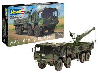 Model plastikowy Ciężarówka Man 10T Milgl 8x8 1/35 Revell