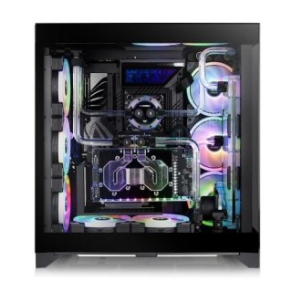 Obudowa CTE E600 MX Tempered Glass, szklany bok - Czarna Thermaltake
