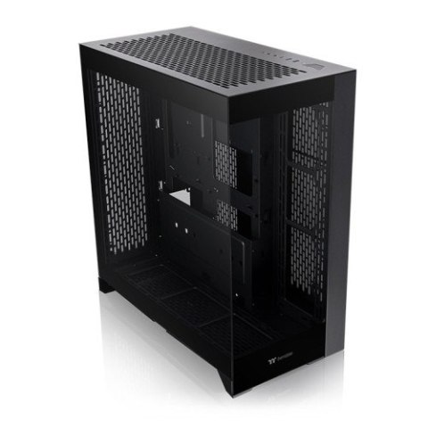Obudowa CTE E600 MX Tempered Glass, szklany bok - Czarna Thermaltake