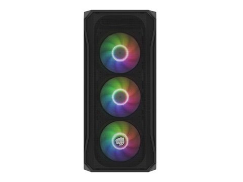Obudowa Fury Shobo SH4F RGB Midi Tower z oknem Czarna Natec