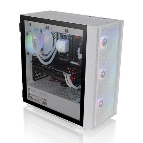 Obudowa - H570 Tempered Glass 3x12cm ARGB Snow Thermaltake