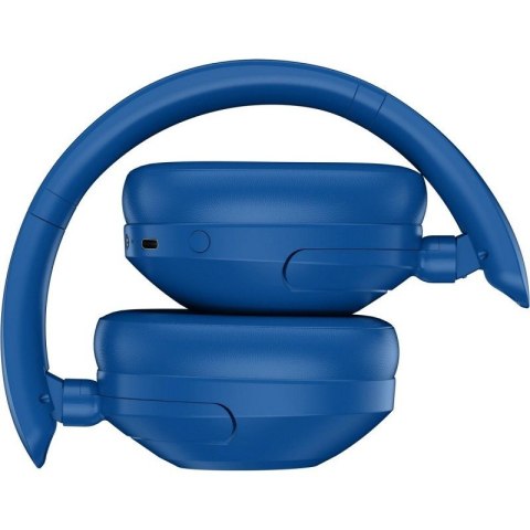 Słuchawki bezprzewodowe nauszne FREEMOTION B490 Niebieskie Defender