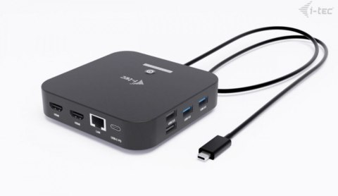 Stacja dokująca USB-C Dual HDMI Power Delivery 100W I-tec