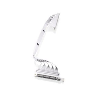 Taśma Riser - PCI- E 4.0 x16 Extender - 400mm Dual 90° - Snow Thermaltake
