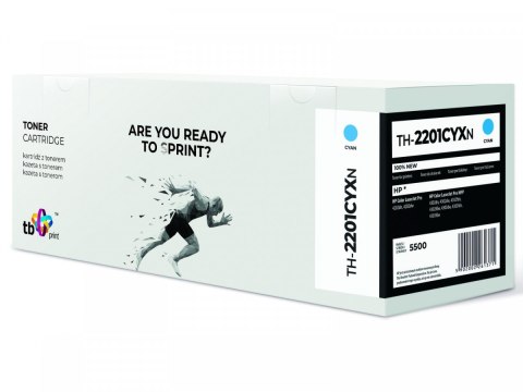 Toner do HP Color LaserJet Pro 4202 W2201X TH-2201CYXN 100% nowy cyan TB Print