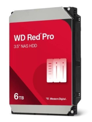 Dysk HDD Red Pro 6TB 3,5 265 MB SATAIII WD6005FFBX Western Digital