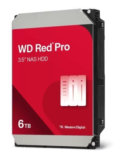 Dysk HDD Red Pro 6TB 3,5 265 MB SATAIII WD6005FFBX Western Digital