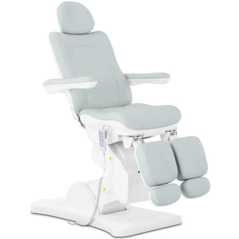 Fotel kosmetyczny podologiczny do tatuażu pedicure spa ROME - pistacjowy Physa