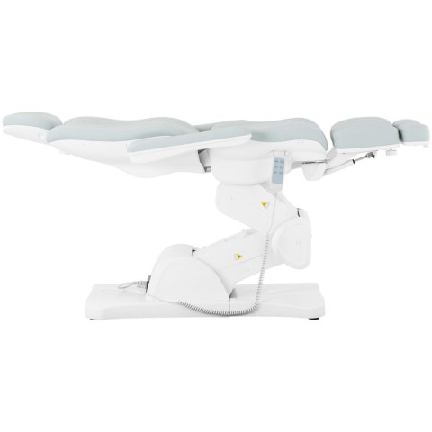 Fotel kosmetyczny podologiczny do tatuażu pedicure spa ROME - pistacjowy Physa