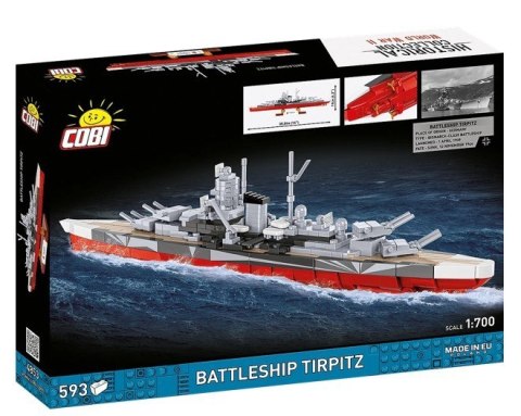 Klocki Battleship Tirpitz 593 klocki Cobi Klocki