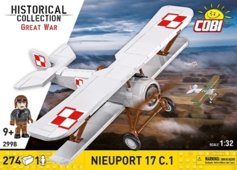 Klocki Nieuport 17 C.1 274 klocki Cobi Klocki