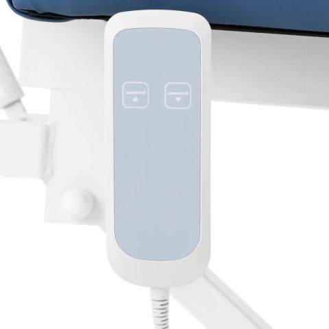 Łóżko stół kosmetyczny do masażu elektryczny 150 kg VALENCE - niebieski Physa