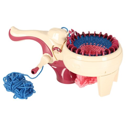 Maszyna dziewiarska zestaw do szycia robienia na drutach 5 kolorów włóczek Kik Sp. z o. o. Sp. k.