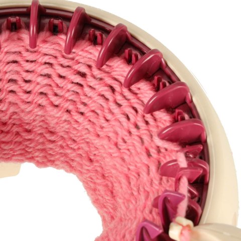 Maszyna dziewiarska zestaw do szycia robienia na drutach 5 kolorów włóczek Kik Sp. z o. o. Sp. k.