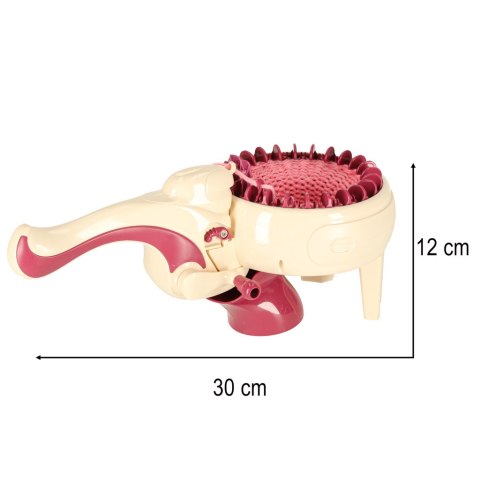 Maszyna dziewiarska zestaw do szycia robienia na drutach 5 kolorów włóczek Kik Sp. z o. o. Sp. k.