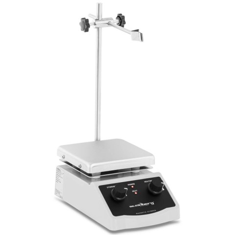 Mieszadło magnetyczne laboratoryjne ze stojakiem uchwytem 380C 2000 obr./min 120 x 120 mm Steinberg Systems