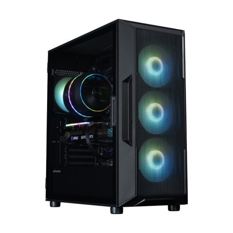 Obudowa I3 NEO V2 Mid Tower ARGB fan x4 czarna Zalman