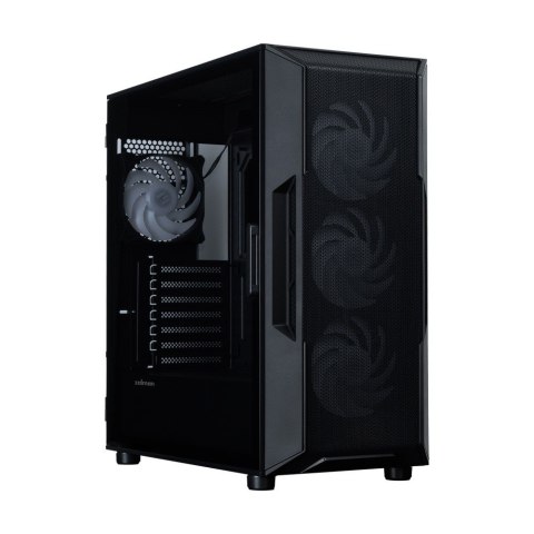 Obudowa I3 NEO V2 Mid Tower ARGB fan x4 czarna Zalman