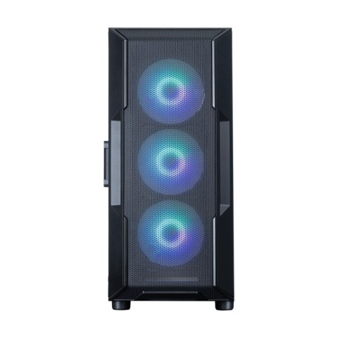 Obudowa I3 NEO V2 Mid Tower ARGB fan x4 czarna Zalman