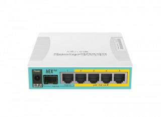 Router xDSL 1xWAN 4xLAN SFP RB960PGS Mikrotik