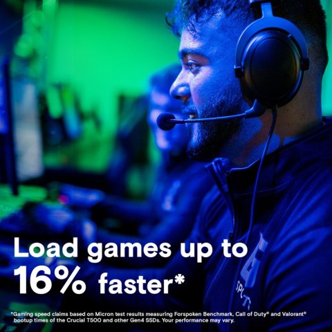 Dysk SSD T500 4TB M.2 NVMe 2280 PCIe 4.0 7000/6900 Radiator Crucial